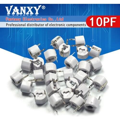 20pcs 10P 10PF 6mm JML06-1 DIP trimmer Adjustable capacitor