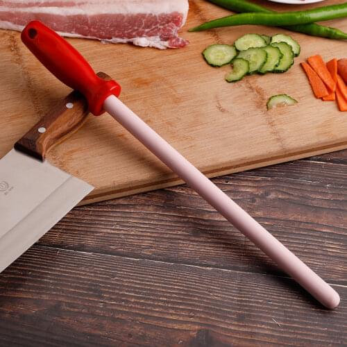 8 10 11 12 inch sharpening rod knife sharpener Honing Knife Sharpener for Knives Sharpening steel Ceramic Rod knife sharpener