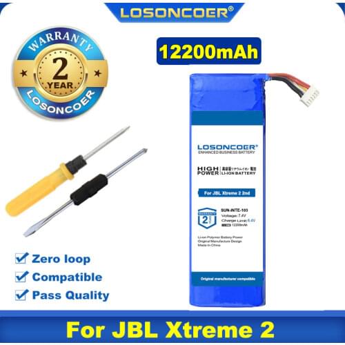 11500mAh Xtreme 3 Battery For JBL Xtreme 2 2nd Player SUN-INTE-103 2INR19/66-2 ID1019 JBLXTREME2BLKAM JBLXTREME2BLUAM