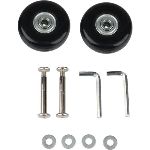 Luggage Accessories Wheels Aircraft Suitcase Pulley Rollers Mute Wheel Wear-Resistant Parts Repair 50X18mm