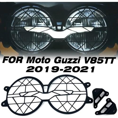 Aluminum quick-disassembly headlight protection for MOTO GUZZI V85TT V85tt v85tt 2019 2020 2021