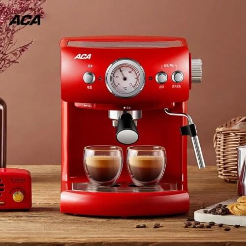 Espresso machine latte machine milk tea machine coffee makers Coffee machine Italian retro semi-automatic steam milk froth 220v