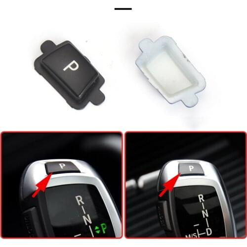 For BMW X5 X6 E70 E71 2007-2013 Car Styling ABS Interior Electronic Gear Shift P Button Cover Trim Red Blue Black