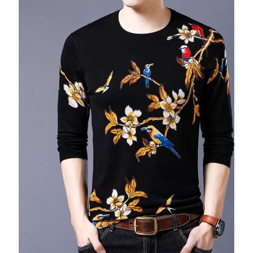T Shirt Men New Harajuku Mens Fashion Long-sleeved T-shirt 3D Printed Mens Clothing M - 4XL Streetwear Camisetas Hombre Shirts