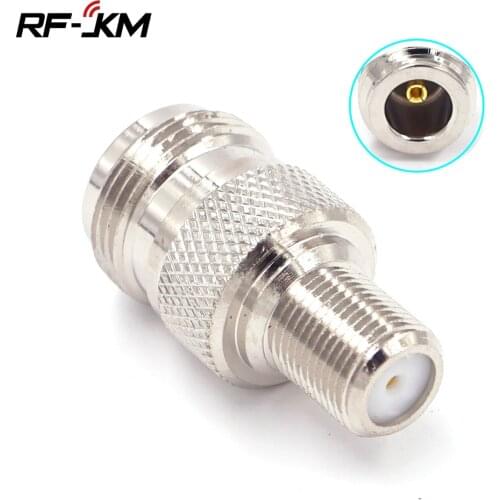 N Type Female to F Female RF Coaxial Adapter Connector