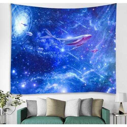Starry Whale Tapestry Indian Mandala Tapestry Bohemian Hippie Tapestry Gypsies Psychedelic Tapiz Witchcraft Tapestry