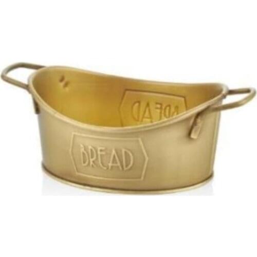 Bread Service 23x14 Cm - Gold breadstuff