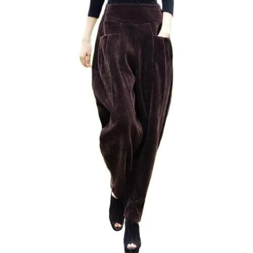 Huapang-Lsl Women's Corduroy Trousers