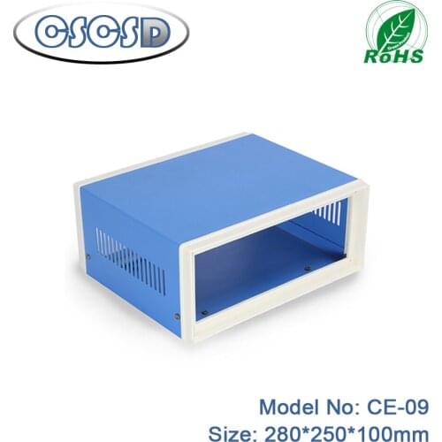 1pcs/lot 280*250*100mm CSCSD custom metal box electrical enclosure steel project box optic distribution cabinet