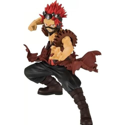 New My Hero Academia Kirishima Eijiro Age of Heroes Vol.4 Fighting Ver. PVC Action Figure Midoriya Friend Fighting Collect 15m