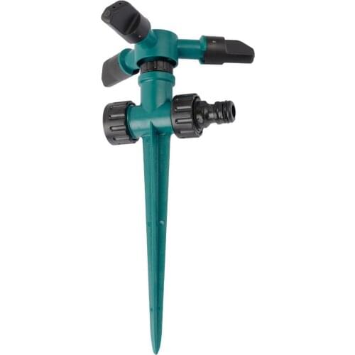 Garden Sprinkler Lawn Rotating Sprinklers 360 Degree Covering Large Area Outdoor Garden Patio Water Sprayer Gardening Watering