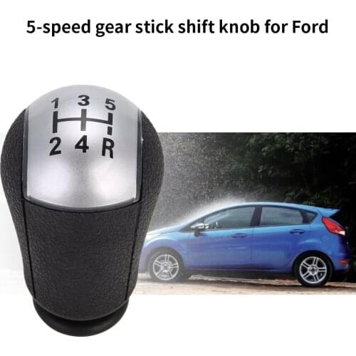 5 Speed Car Gear Stick Shift Knob Shifter Lever For Ford Focus Mondeo Mustang Fiesta S C Max Galaxy Transit Auto Gear Shift Knob