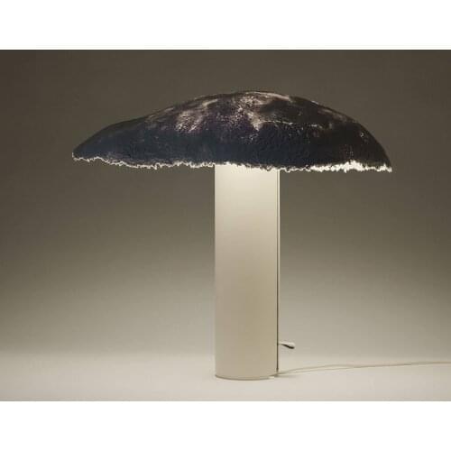 Modern minimalist creative table lamp bedroom bedside lamp personality art soft decoration model room decoration cloud lamp