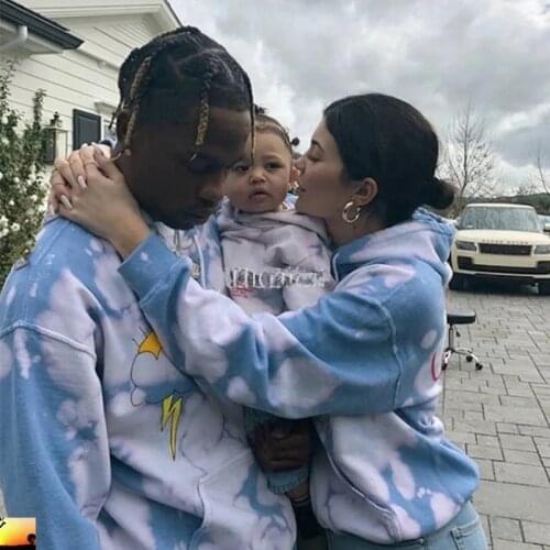 Wish you are here Hoodies Tie Dyed Hoodie Women Sweatshirts Travis Scott Hoodie Astroworld Birthday Party Unsex