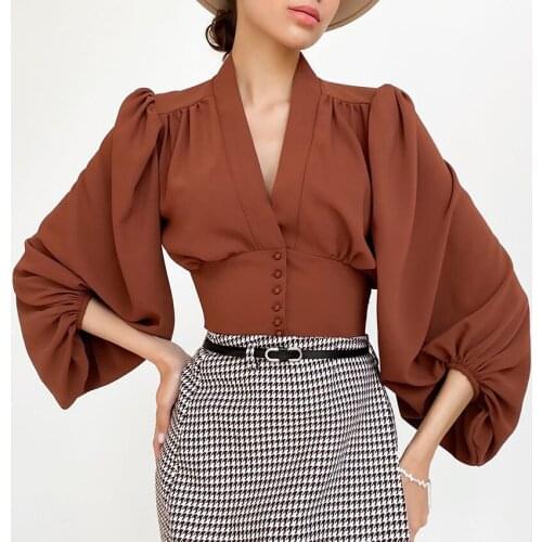 UVRCOS Burgundy Blouses