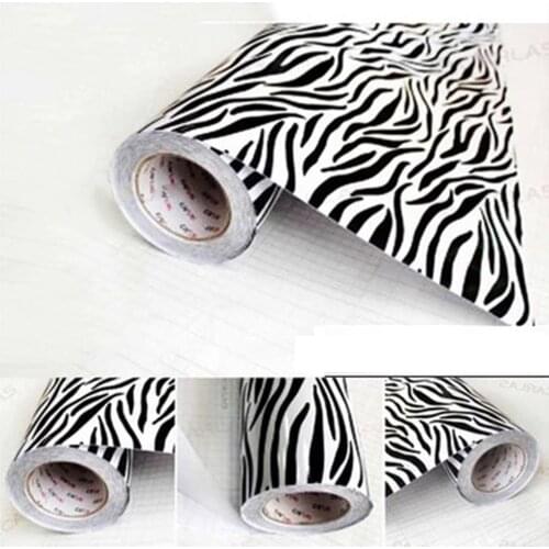 1.5M*30M Zebra Car Body Film Luxury Car Vinyl Wrap Styling Sticker for whole Car