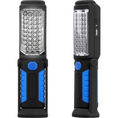 2019 New COB LED Magnetic Work Light Car Garage Mechanic Home Rechargeable Torch Lamp Work Light Car Garage