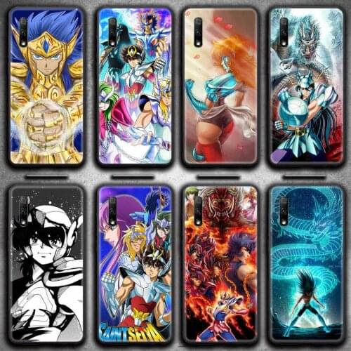 Saint Seiya Shiryu Anime Phone Case for Huawei Honor 30 20 10 9 8 8x 8c v30 Lite view 7A pro