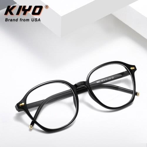 KIYO Brand 2020 New Women Men Fashion Anti Blue Light Optical Frame PC Eyeglasses Frames Square Spectacles Glasses 3903