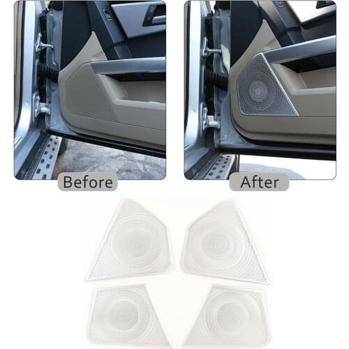 Aluminium Alloy Door Speaker Cover Fit For Mercedes Benz GLK Class X204 2008-15