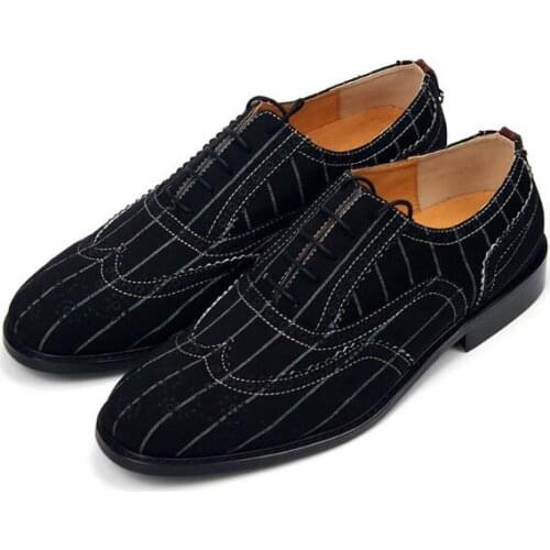 Winter High Quality Lace up Canvas Oxfords casual shoes Fashion Black Men shoes handmade Stripe shoes for men