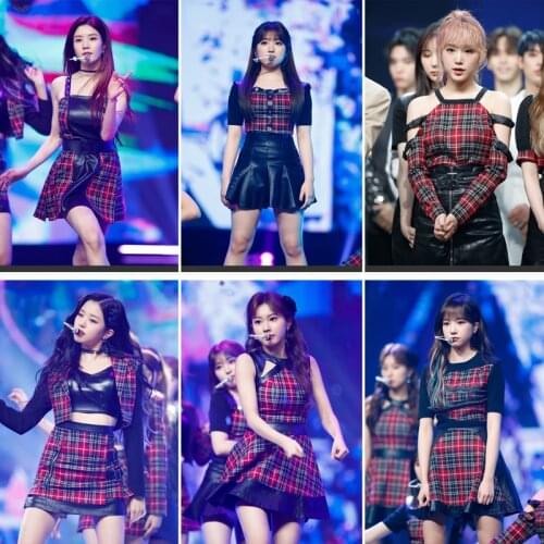 New Korean Version Girl Group Jazz Dance Clothes Hip Hop Street Dance Stage Performance Dress Female Pole Dance Costumes DWY5396