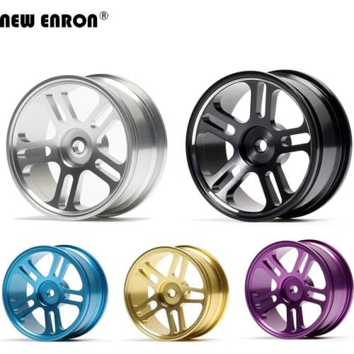 NEW ENRON 4P Aluminum 5 Spoke Wheels Rims 1:10 Hub For RC On-Road Drift Tamiya Traxxas HSP HPI Kyosho RedCat SAKUR