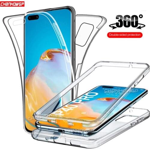 Double Crystal Case For Huawei Y5P Y6P Y7P Y8P P Smart 2019 P40 P30 Honor 30S 20S 20 10i 10 Lite 9S 9C 9X 8A 8X 8S Nova 5T Cover