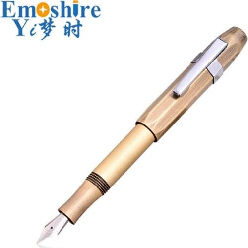 Top Quality Creative Metal Fountain Pen Office Brass Fountain Pen Gift Metal Fountain Pen Custom Logo for Business Gifts P650
