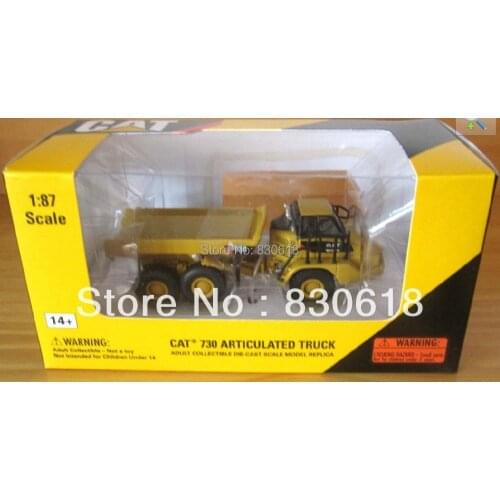 NORSCOT Die-cast CAT 730 Articulated Dump Truck 1/87 HO Scale NEW #55130 Construction vehicles toy