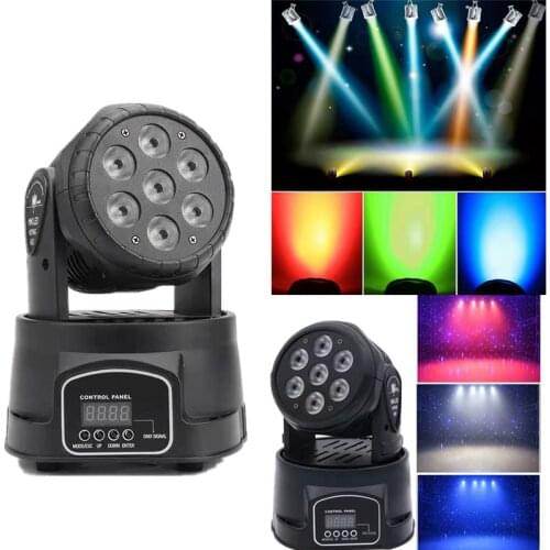 Seven small moving head lights LED stage lighting, high-quality hot-selling products of stage lighting moving head lights