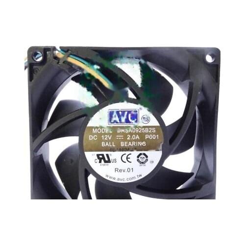 1pc fan new DASA0925B2S DASA0820R2U DASA0832B2H DA09025R12L AVC freeship