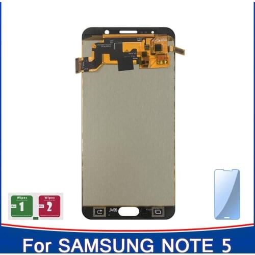 High Quality 5.7'' LCD Display For Samsung Galaxy NOTE 5 N920 N920F N920C LCD Touch Screen Sensor Panel TFT Replacement