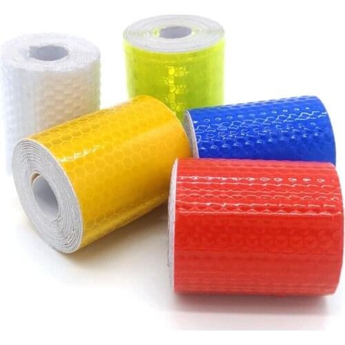 1 Pcs New Safety Reflective Bicycle Sticker Bike Wheel Spokes Adhesive Tape Safety Stickers Cycling Accessories