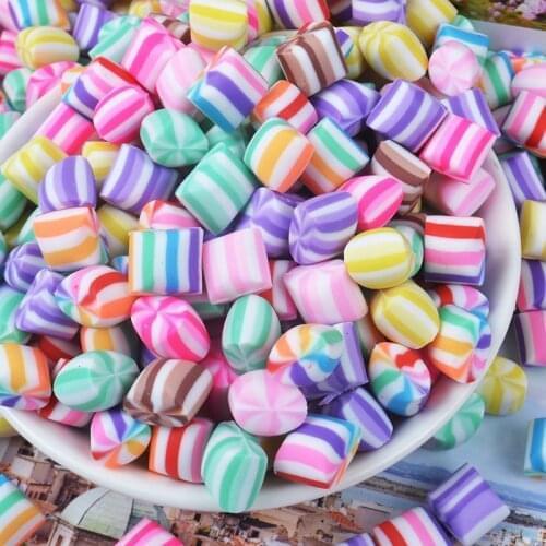 10Pcs/bag Simulation Candy Sugar slime Filler Case Decoration Kids Lizun DIY Accessories Slime Supplies Decorations Hotsale