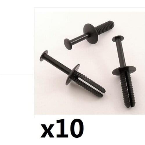 10x For Fiat Bumper & Wheel Arch Plastic Rivet Body Panel Retaining Trim Clips