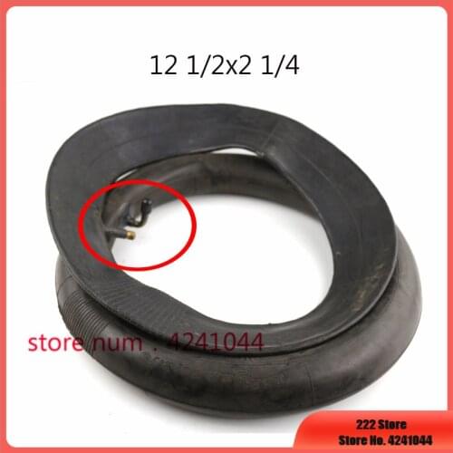 Free shipping 12 1/2 x 2 1/4 Inner Tube with a Bent/straight Angle Valve Stemfits many Gas and Electric Scooters