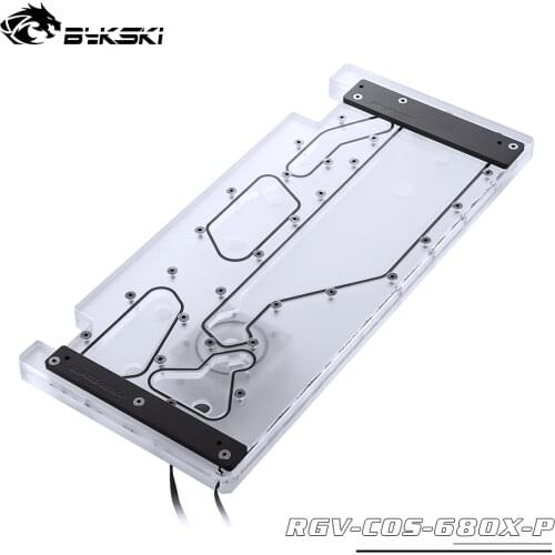 Bykski RGV-COS-680X-P Water Distro Plate for CORSAIR 680X