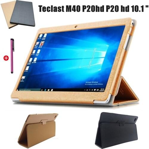 Case For Teclast M40 P20hd P20 hd 10.1 inch Tablet 1inch PU Leather Case Flip Stand Cover