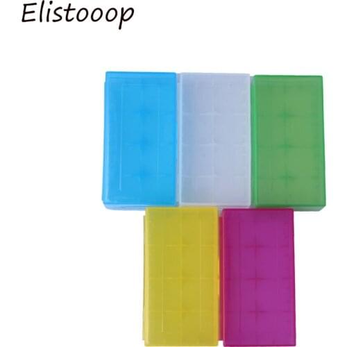 For Outlet Colorful 18650 Battery Holder 18650 Box CR123A 16340 Battery Case Holder Box Storage Optional Wholesale