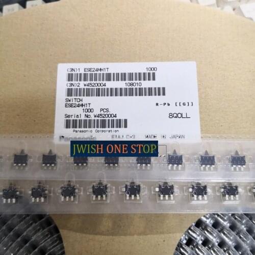 Ese24mh1 T SMD 5-Pin Detection Switch Left and Right Swing Bilateral Two-Direction Reset Detection Navigation Switch