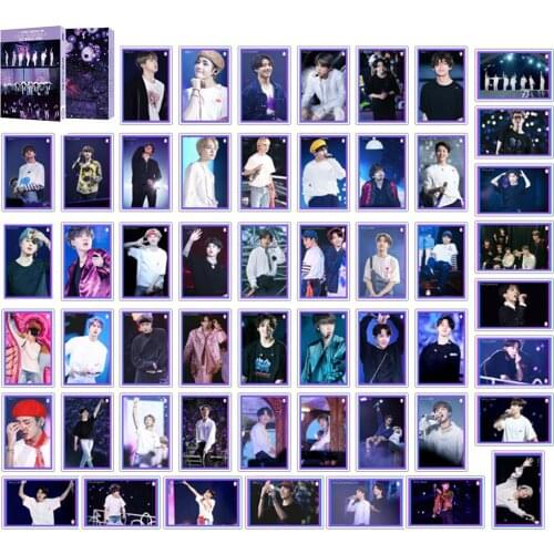 30/54PCS/SET KPOP Star Album Photo Card Bangtan Boys Collection Photocard Self LOMO Cards JIMIN SUGAR JIN Fans Christmas Gift