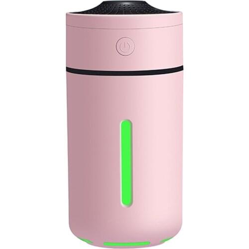 Cool Car Mist Humidifier USB Air Humidifier Purifier with LED Light for Bedroom