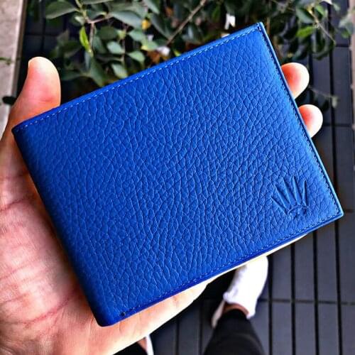 Leather Card Holder Wallet Men Brand Black Magic Trifold Leather Slim Mini Wallet Small Money Bag Male Purses Genuine Leather 100% Genuine Leather Men Wallet Coin Purse Small Mini Card Holder Portomonee Male Wallet 1