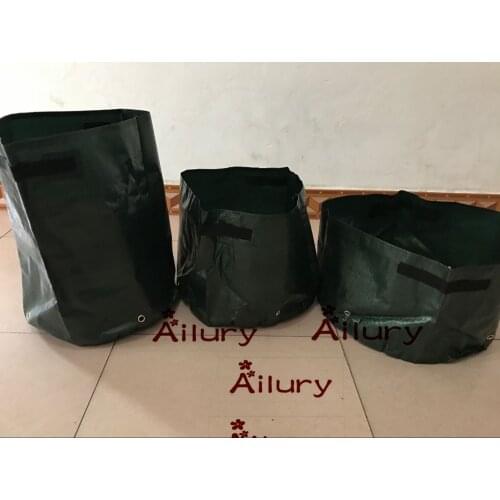3pcs/lot,Round planting bags balcony vegetables multi-purpose PE environmental protection easy to plant bag pots