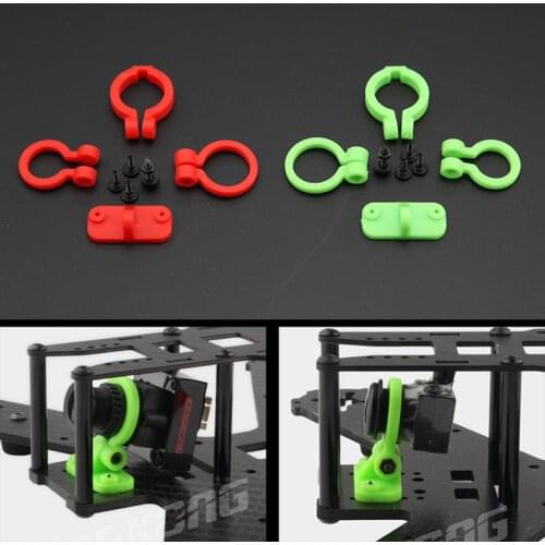 FPV Mini Camera CAM Lens Holder Adjustable Universal Mount for RC Racing Drone Quadcopter Aircraft UAV Spare Parts Accessories