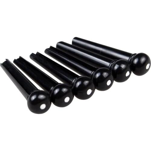 Classic Acoustic Guitar Bridge Pins Set Guitars Pins Saddle Nut Kit Guitar Parts Musical Instrument Accessory