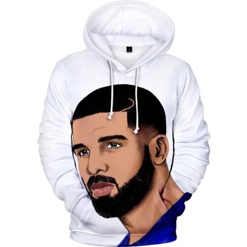 New 3D Print Drake Sweatshirt Streetwear High Quality Casual Brand Fashion Tracksuit Loose Sweatshirt Men/Women Tops