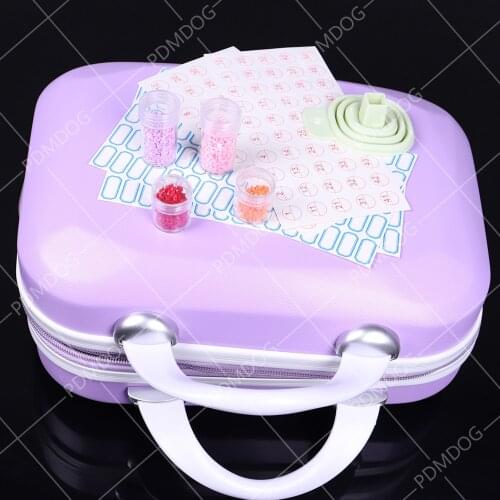 New 132 Bottles Diamond Painting Storage Box Bead Container Embroidery Handbag Rhinestone Case Organizer Diamond Embroidery Tool