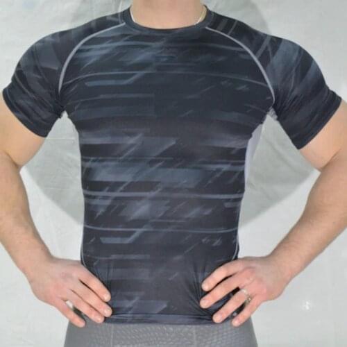Obrix Anti-Sweat Gym T-Shirt For Men Tight Compressed Style Outerwear